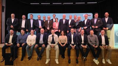 Neuwahlen zum CDU Vorstad im Kreis Offenbach bei der Deligiertenversammlung im B�rgerhaus Froschhausen